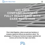 Dark Registrar - dark web business registration